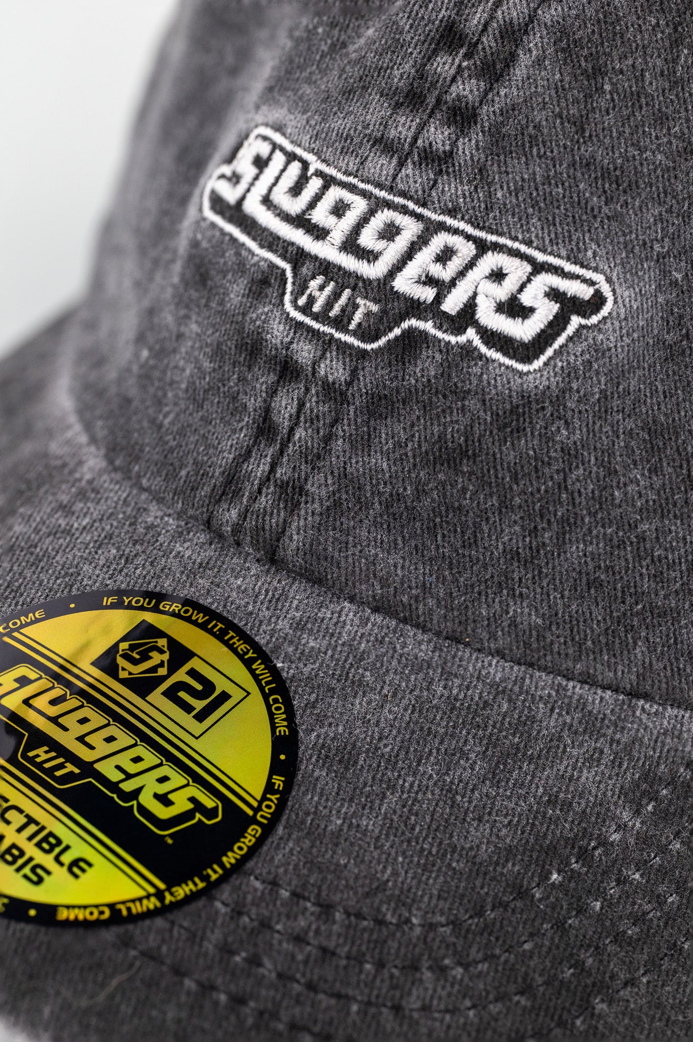 Washed Black Dad Hat