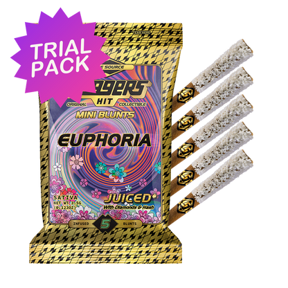 TRIAL PACK - Euphoria Sativa Mini Blunt 5-Pack