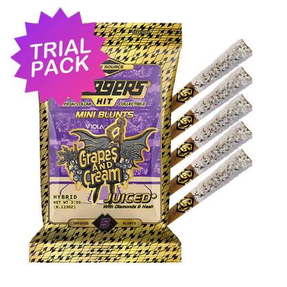 TRIAL PACK - Grapes & Cream Hybrid Mini Blunt 5-Pack