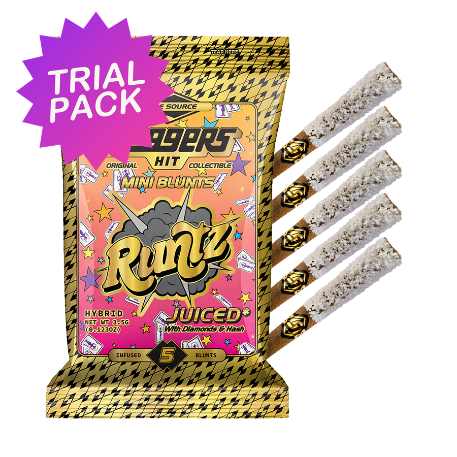 TRIAL PACK - Runtz Hybrid Mini Blunt 5-Pack