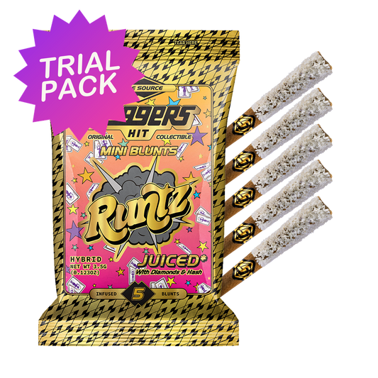 TRIAL PACK - Runtz Hybrid Mini Blunt 5-Pack