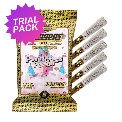 TRIAL PACK - Pwincess Peach Hybrid Mini Blunt 5-Pack