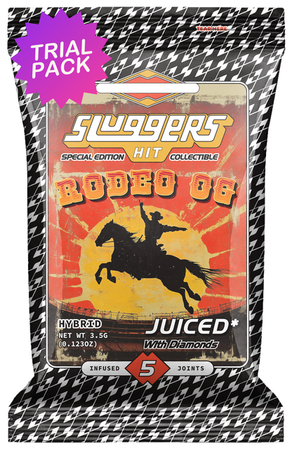 TRIAL PACK - Rodeo OG Hybrid Juiced* Mini Blunt 5-Pack