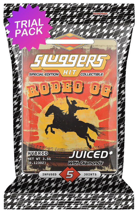 TRIAL PACK - Rodeo OG Hybrid Juiced* Mini Blunt 5-Pack