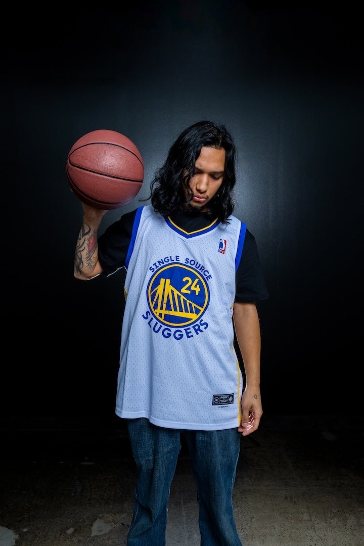 Golden State Joint Bridge Basketball Jersey Sluggers Golden State Joint Bridge Basketball Jersey Sluggers