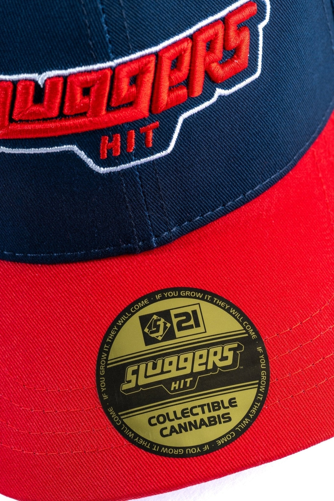 Navy/Red Logo Hat - Hat - Sluggers