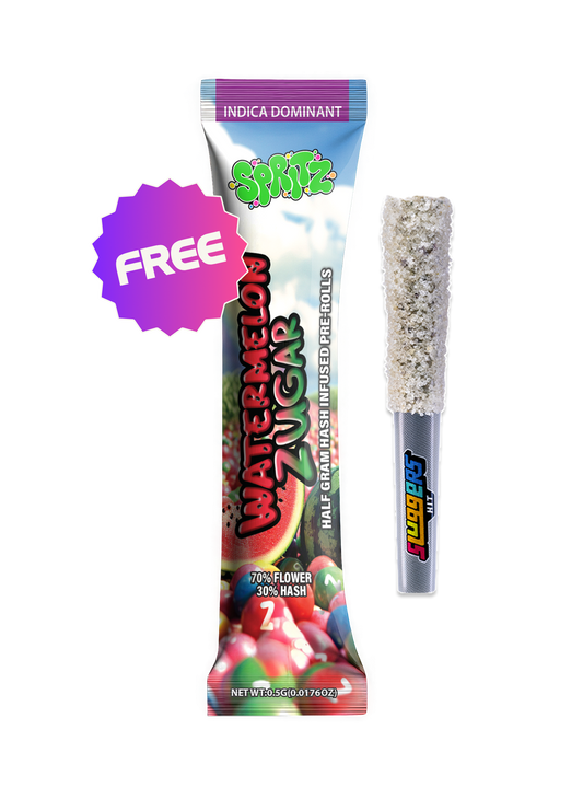 Infused 1pk Watermelon Zugar Indica